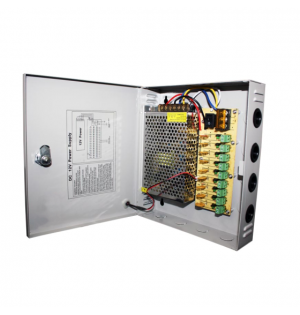 Блок питания 12v/5А PS-60W Box 9 ch